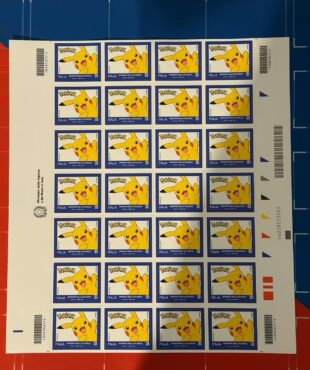 Pokémon Day Filatelia Pikachu Francobolli