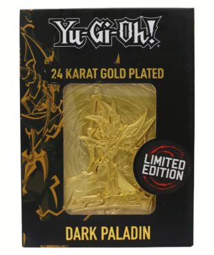 Yu-Gi-Oh! Fanattik Edizione Limitata oro 24K Dark Paladin