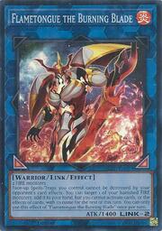 BLZD-EN099 Flametongue the Burning Blade Super Rare