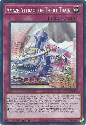 Amaze Attraction Thrill Train - 077 - Common - EN - Near Mint