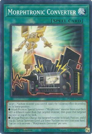 Morphtronic Converter - 098 - Common - EN - Near Mint