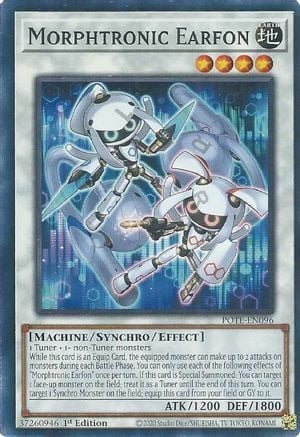 Morphtronic Earfon - 096 - Common - EN - Near Mint