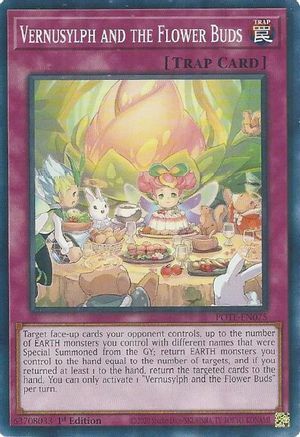 Vernusylph and the Flower Buds - 075 - Common - EN - Near Mint